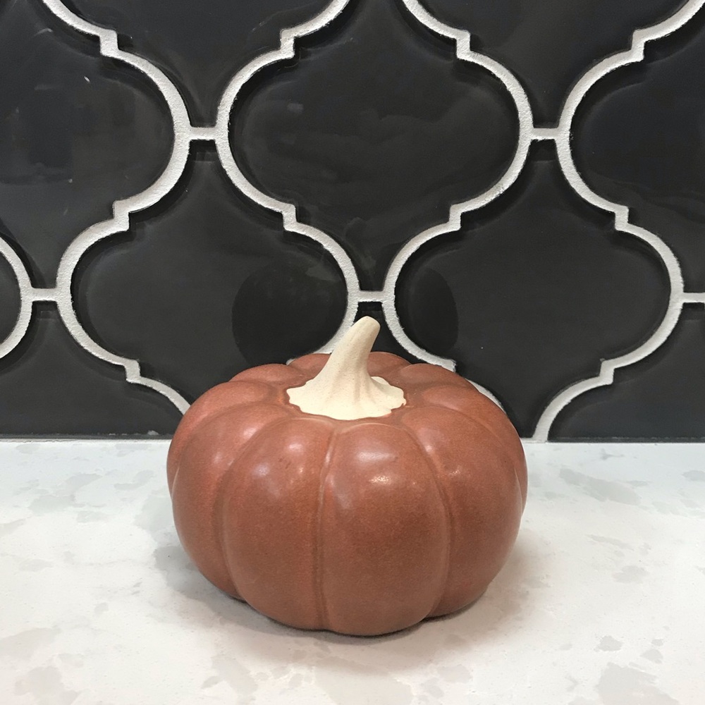 Ceramic Pumpkin Halloween Farmhouse Fall Decor